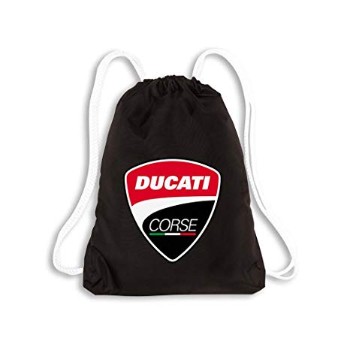 DUCATI hátizsák -  Corse Draw-String Backpack Cinch-Sack Black