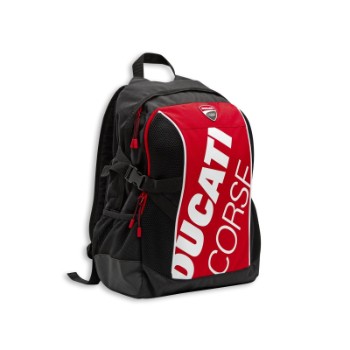 DUCATI hátizsák - Backpack  Corse Freetime 45x30x20 cm red-white-black