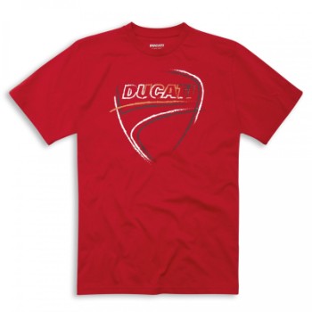 DUCATI t-shirt - HEARTBEAT RED