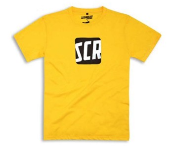 DUCATI t-shirt - SCR ICON YELLO T-SHIRT