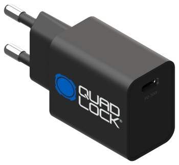 EGYÉB töltő adapter - Quad Lock® 30W Power Adaptor - EU Standard (Type C)