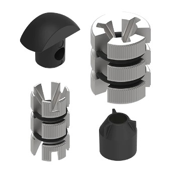 EGYÉB tartalék rögzítő eleemek kormánnyak tartóhoz - Quad Lock® Replacement Form Stem Mount Parts