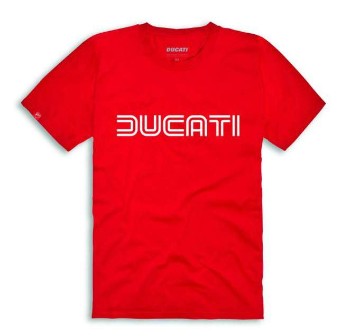 DUCATI t-shirt - ana 80's red