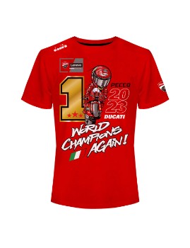 DUCATI t-shirt - T-SHIRT CELEBRATIVA GP 2023